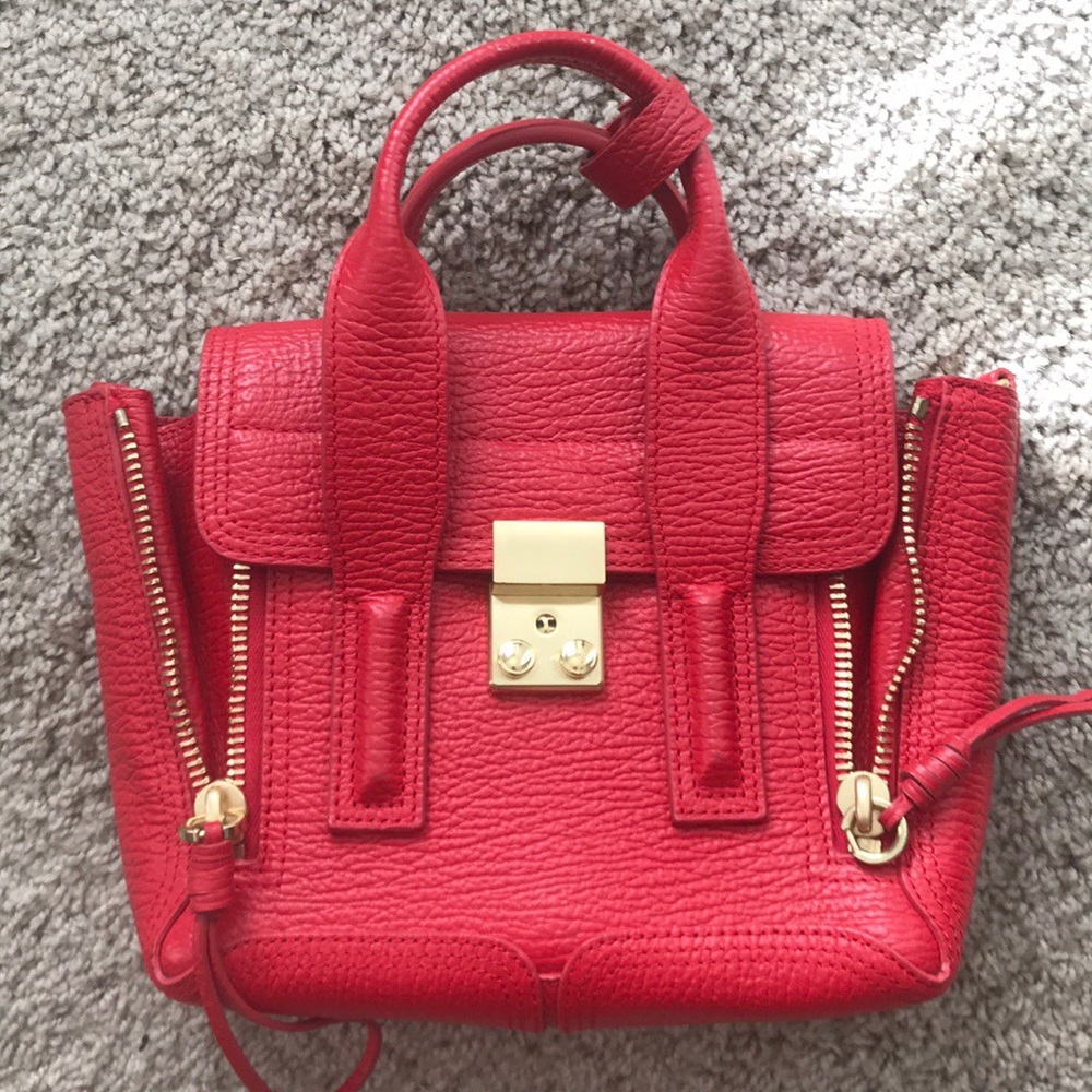 3.1 Phillip Lim red mini satchel